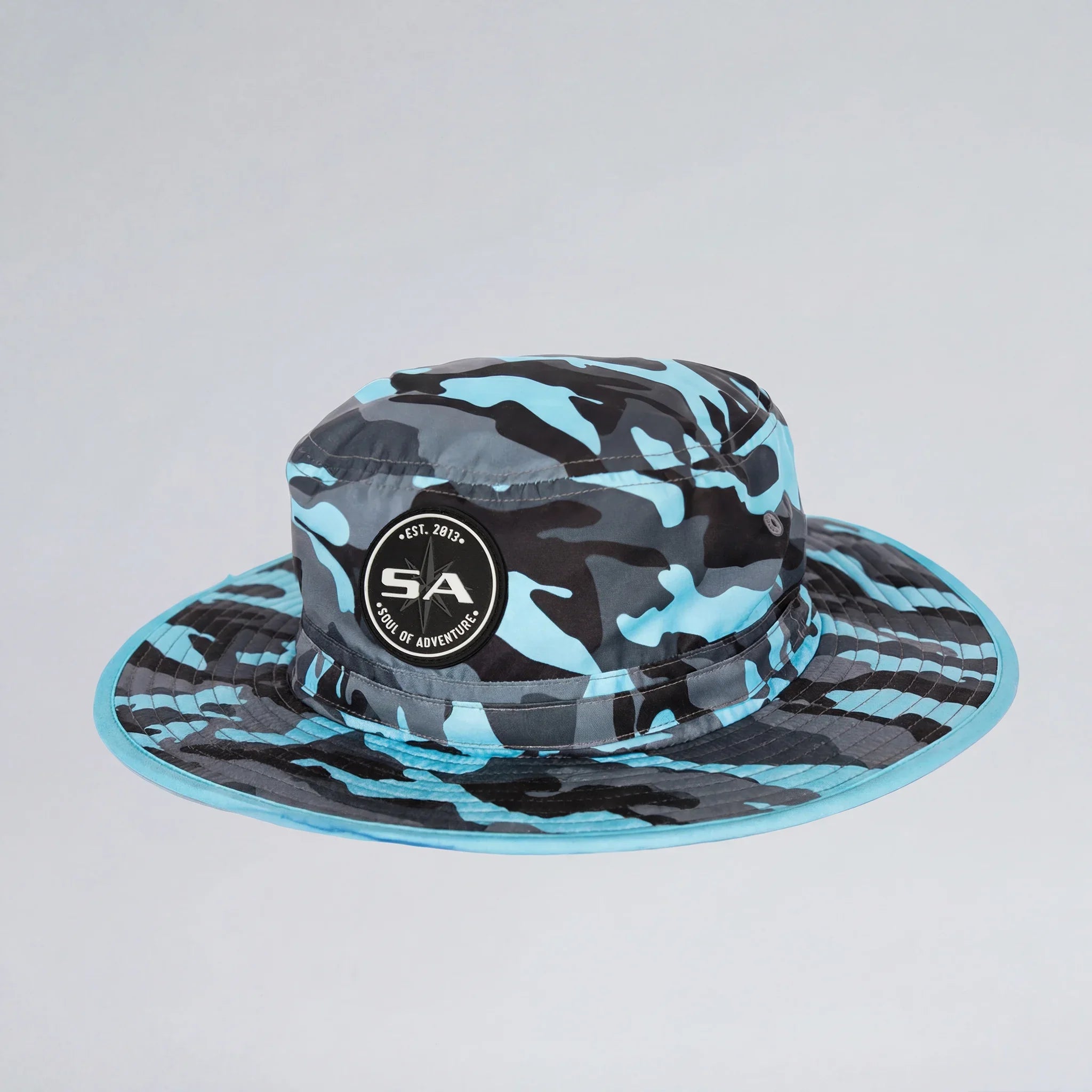Bucket Hat | Aqua Military Camo