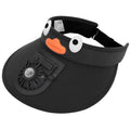 Kids Sun Visor Hat with Cooling Fan Hat