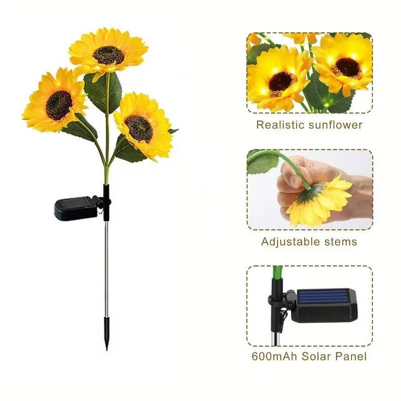 Outdoor Solar Simulation Sunflower Light