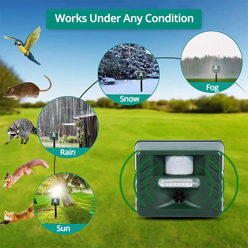 Woodpecker Ultrasonic Repeller