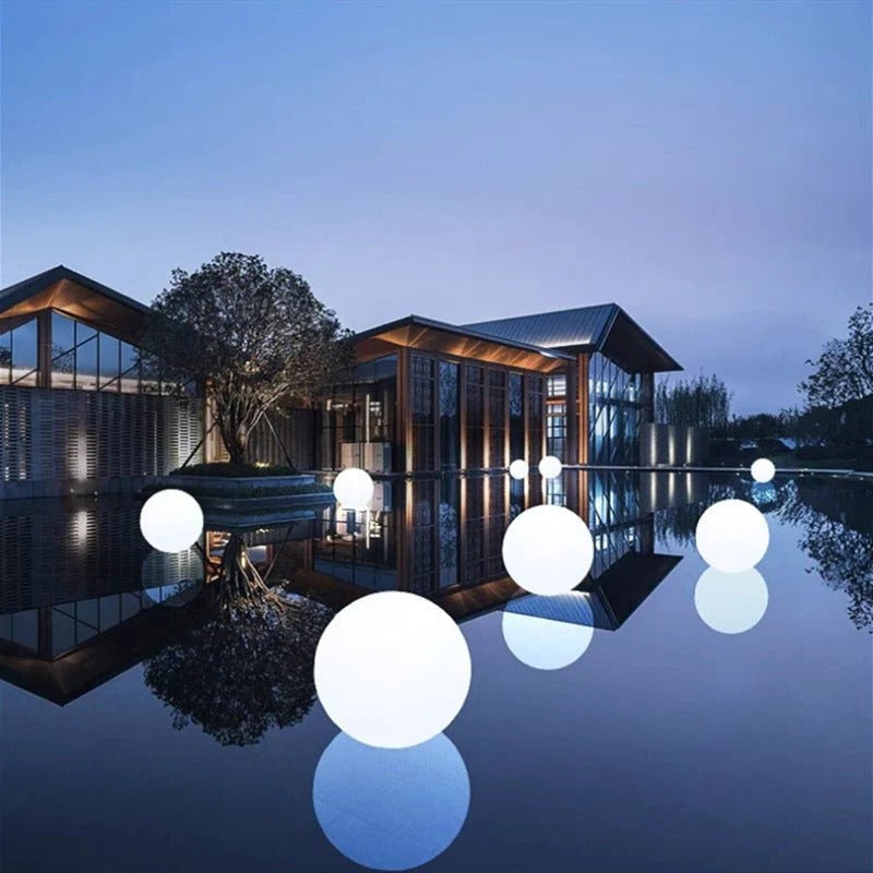 Outdoor Globe Light - Wireless, Weatherproof, 16 Colors LED Sphere light